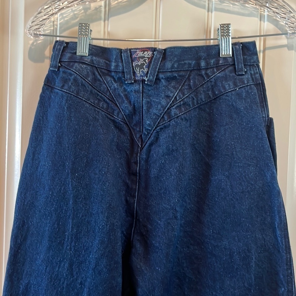 Vintage western cowgirl Blaze high waisted tripleshot jeans size 9/28 - Picture 7 of 13